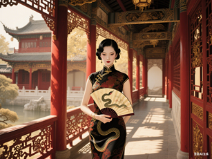 A Venomous Beauty in the Mansion